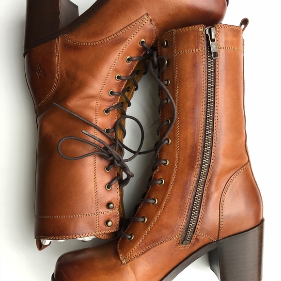 frye kendall lace up boot